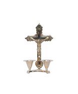  Table Standing Showpiece Creative Lord Jesus on Holy Cross Brass Statue  - €27,78 EUR