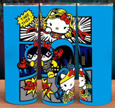 Hello Kitty Super Hero Coffee Cup Mug Tumbler 20oz - £15.80 GBP