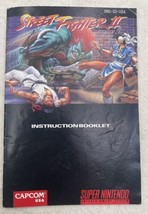 Super Nintendo Street Fighter II 2 Original Instruction Manual Booklet ONLY! - £8.17 GBP