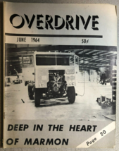 OVERDRIVE vintage Trucking Magazine  June 1964 - £39.56 GBP