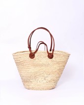 Timeless Elegance: Moroccan Basket Handbag for Market Treasures - $69.99