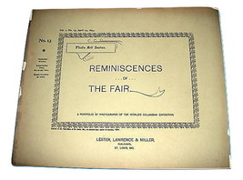 1893 Chicago World&#39;s Fair REMINISCENCES Photo Series #13 14&quot;x11&quot; - £18.40 GBP