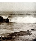 Bar Harbor Route 1 Ocean Drive Maine 1924 Gravure Print Antique DWT8A - $47.16 CAD