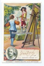 su3225 - Bensdorp&#39;s - Van Dyck - Advert postcard - $5.09