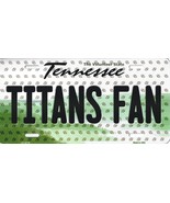 Titans Tennessee State Background Metal License Plate Tag (Titans Fan) - $20.44 CAD
