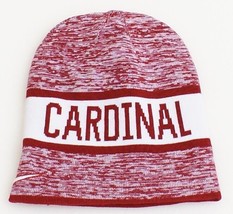 Nike Reversible Stanford Cardinal Red &amp; White Knit Beanie Men&#39;s One Size  - $34.64