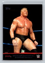 Brock Lesnar #15 2016 Topps WWE WWE Brock Lesnar Tribute - £1.55 GBP