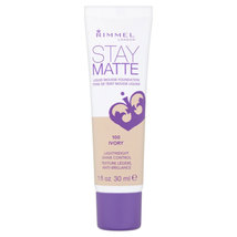 Pack of (3) New RIMMEL LONDON Stay Matte Liquid Mousse Foundation - Ivory - $18.99