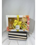 The Body Shop Sweet Lemon Gift Set Body Butter, Body Scrub, Soap And Shower Gel - $31.79