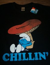 Vintage Style Smurfs Smurf &quot;Chillin&quot; T-Shirt Xl New w/ Tag - £15.60 GBP