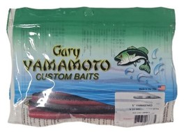 Gary Yamamoto YAM-9-10-900 Yama 5&quot; Senko Red Shad 10 Pack Lure - £7.11 GBP