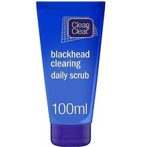 CLEAN &amp; CLEAR, Daily Facial Scrub, Blackhead Clearing, 100ml - $553.85 MXN
