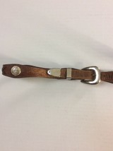 Torel Mini Concho Women’s Western Belt ~ 32” / 80 Brown ~ Top Grain Cowhide - $20.37