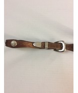 Torel Mini Concho Women’s Western Belt ~ 32” / 80 Brown ~ Top Grain Cowhide - $20.37