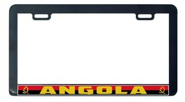 Angola flag bottom assorted license plate Frame holder legal - £6.28 GBP