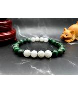 Nigerian Handmade Flag Color Gemstone Beaded Bracelet, Men's and Women's... - $29.39