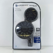 Glacier Bay 6 Spray Dual Combo Shower Head &amp; Handheld Shower in Matte Black - $29.90