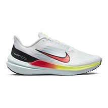 Nike Winflo 9 Running Shoes White/Bright Crimson DX3352-100 Women&#39;s Size 11 New - £50.88 GBP