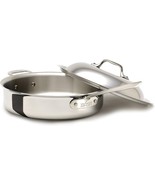 All-Clad 4404 Stainless Steel Tri-Ply Bonded 4 qt Saute / Simmer Pan Wit... - $187.53 CAD