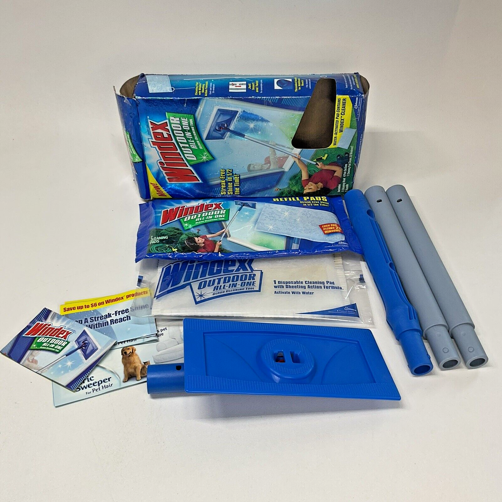 Windex Outdoor All-In-One Glass Window Cleaner Tool Starter Kit - Open B... - $56.89