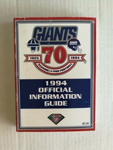New York Giants 1994 NFL Football Media Guide - $6.64