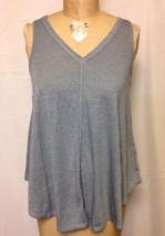 NWT Calvin Klein Performance Women Relaxed Icy Wash Yoga Tank Top Gray L... - £16.51 GBP