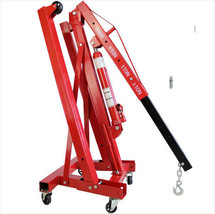 New Listing 1 PC Movable 2T/4400Lbs Professional Metal Folding Hydraulic Crane - £359.43 GBP