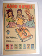 1977 Color Ad Whitman Card Games  8 Card Games Featured - $7.99