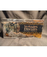 Verkades Biscuit Tin Holland Dutch Cookie Tin Worn - $9.99