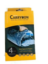 Miami Carry On Travel Roll Up Space Saver Bag 4 bags 1 Large 3 Medium New - £10.38 GBP