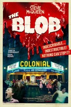 1958 The Blob Movie Poster Print Steve McQueen Jane Martin Steve Andrews  - £7.16 GBP