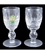 Set of 2 Waterford Ireland Colleen Crystal Cut Glass Cordial Wine Glasse... - £29.38 GBP