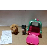 Puppy In My Pocket Series 7 Dogs &amp; Carrier Penny with Collar &amp; Baroo w/Ball - $148.82 MXN