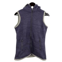 Kuhl Purple Alaska Full Zip Hooded Puffer Vest Jacket Women Size Small - £30.96 GBP