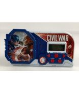 Marvel Captain America Civil War Night Glow Alarm Clock Superhero Sound ... - $33.78 CAD