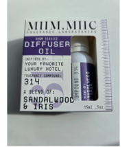 3 pk One MIIM.MIIC Fragrance 314 Sandal & Iris Diffuser Oil *Hotel Edition* - $29.67