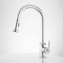 New Chrome Westgate Pull-Down Kitchen Faucet by Signature Hardware - $189.95