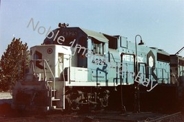 Rock Island 4325 GP38-2 Diesel Locomotive Chicago Area 2 Color Negative 1970s - £5.84 GBP