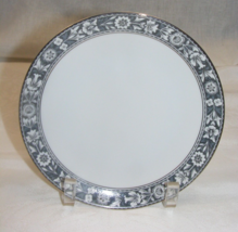 Vintage Sango China Japan Navarro Grey Floral Design Dessert Plate1-e - $368.72 MXN