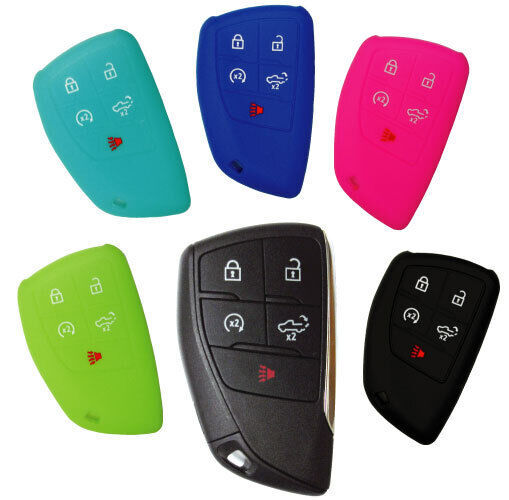 Keyless Entry Rubber Key Fob Remote Cover Chevrolet Silverado Tahoe 2025... - $8.99