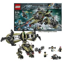 Yr 2014 Lego Ultra Agents 70164 HURRICANE HEIST w/ Psyclone, Guard, Caila &amp; Jack - £96.22 GBP