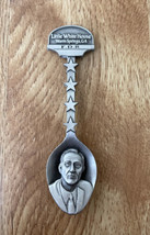 F.D.R. Little White House Collectible 3-D Novelty Pewter Spoon Charles Products - £11.60 GBP