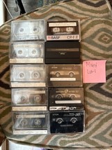 Mixed Lot High Bias Cassette Tapes Type II Lot of 10 - Sold as Blanks - ... - $27.45