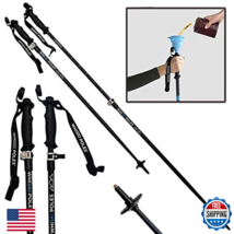 Whiski Poles Ski Pole Flask Stash Handle Inserts - Best Gift For Skiers ... - $189.58