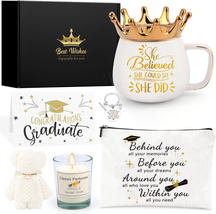 2024 Graduation Gifts for Her Women, She Believed She Could so She Did Crown Cof - £30.03 GBP