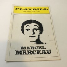 1975 Playbill Shubert Theatre Marcel Marceau The  Renowned French Mime - £11.21 GBP