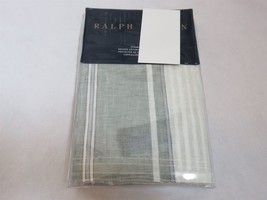 Ralph Lauren Oakview Standard Sham White Green - £34.68 GBP