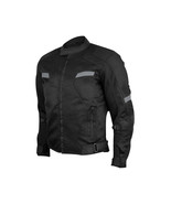 Black Mesh Motorcycle Jacket with Insulated Liner and CE Armor - $1,927.29 MXN+