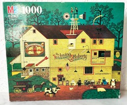 Charles Wysocki Dr Irving Roberts Veterinary Surgeon 1000 Pc MB Puzzle-Complete - £14.88 GBP