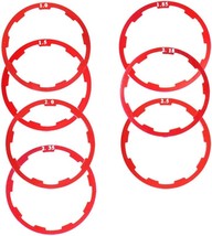 Red Yuauy Bicycle Flywheel Washer Spacer Cassette Headset Gasket Hub Bottom - £28.73 GBP